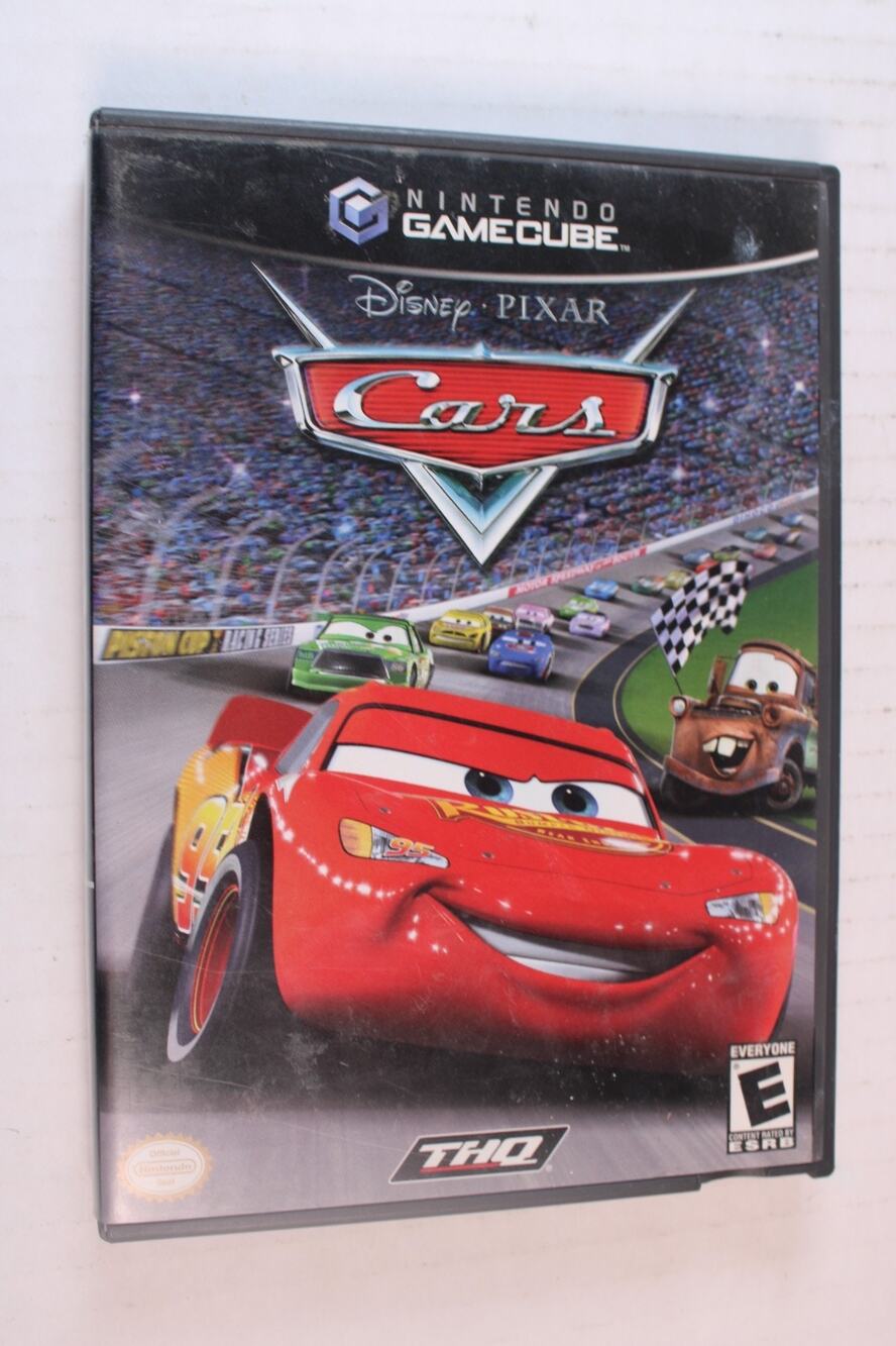 Disney Pixar Cars (Nintendo GameCube, 2001) Authentic, tested/works